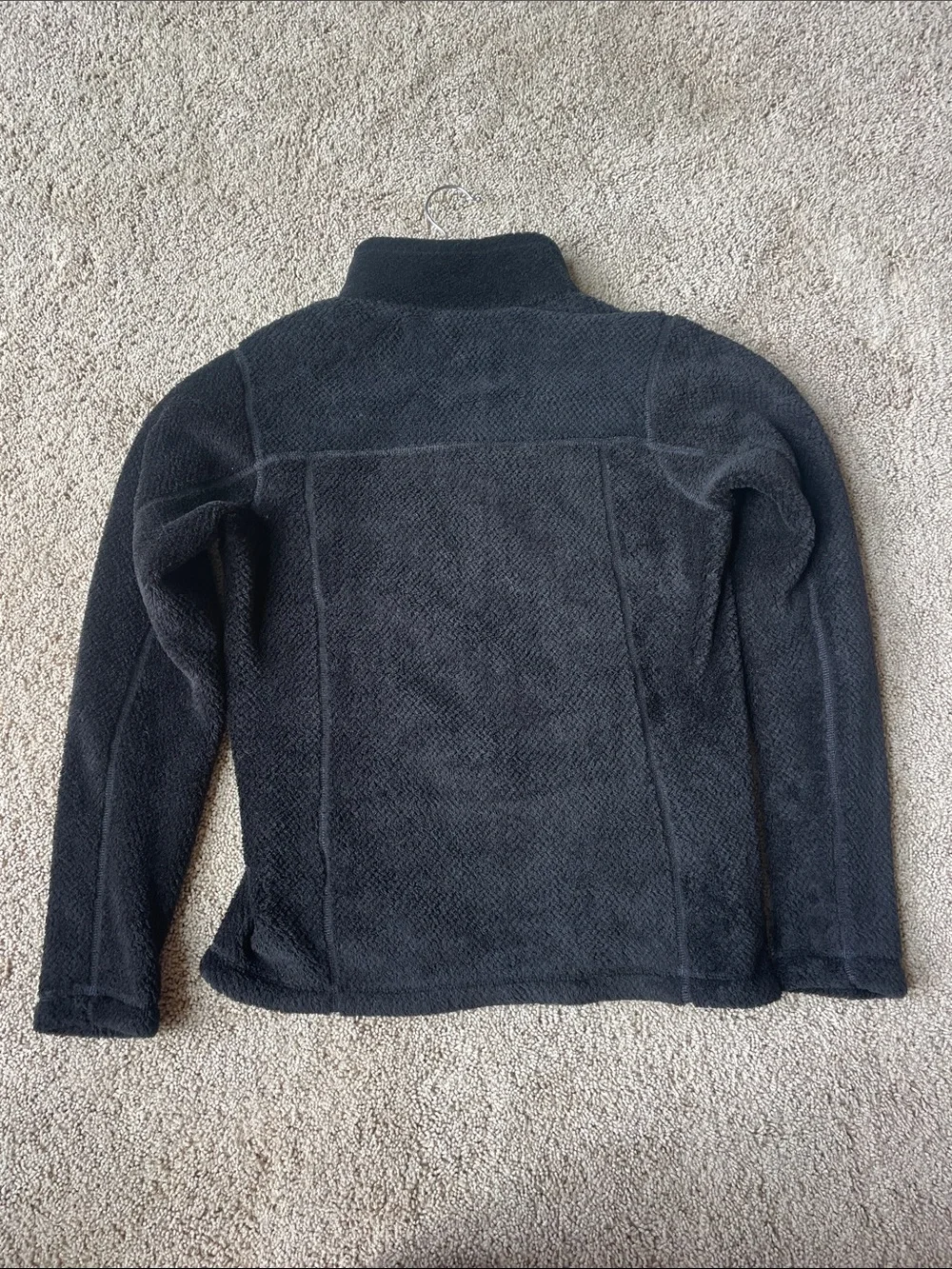 Patagonia Black Sherpa Snap Pullover